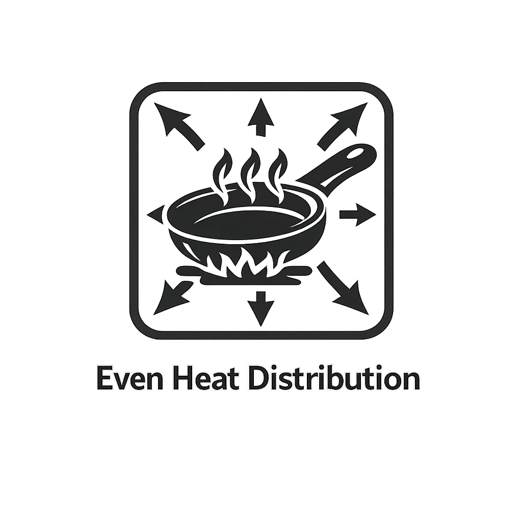 Even heat distribution icon